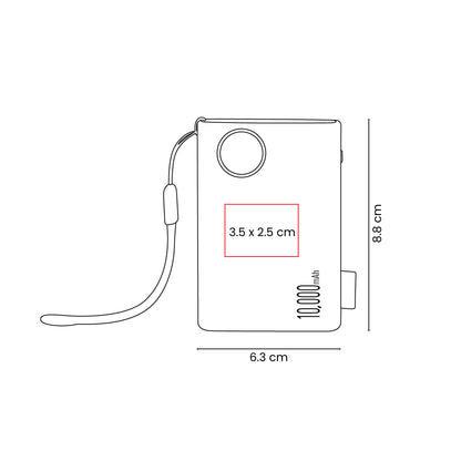 POWER BANK MUSK - Imagen Vectorial
