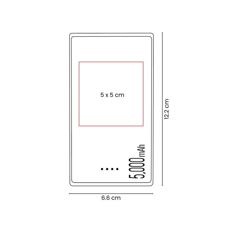 Power bank tunn – artículo promocional personalizado en Monterrey | PROMOTIENDA