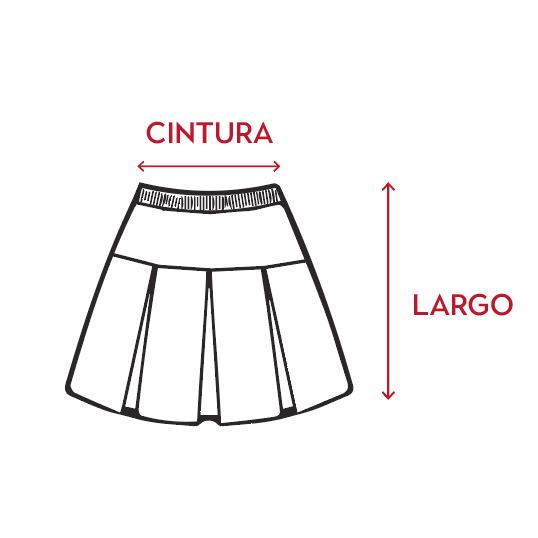 Skirt with shorts 