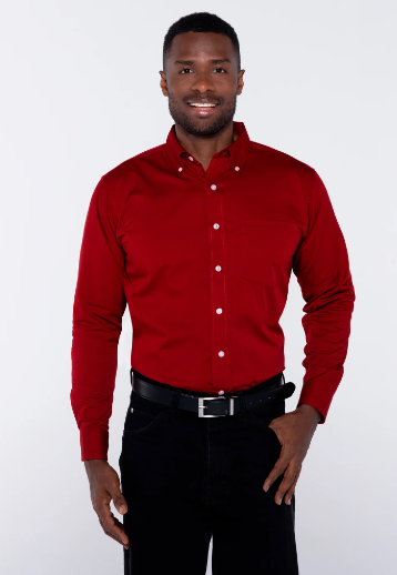 CAMISA GABARDINA ML CABALLERO