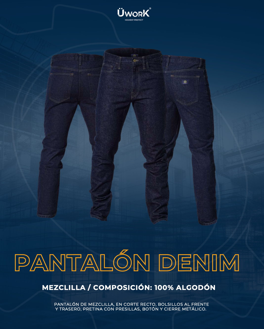 PANTALÓN DENIM