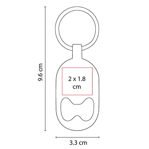TELSEN BOTTLE OPENER KEYRING
