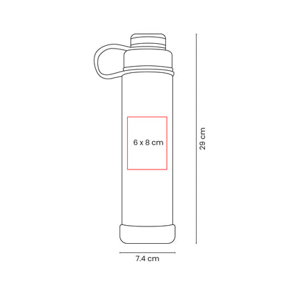 TERMO BOULDER - Imagen Vectorial