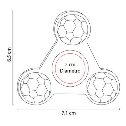 SPINNER SOCCER - Imagen Vectorial