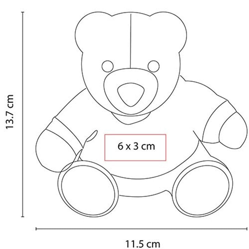 Oso teddy bear – artículo promocional personalizado en Monterrey | PROMOTIENDA