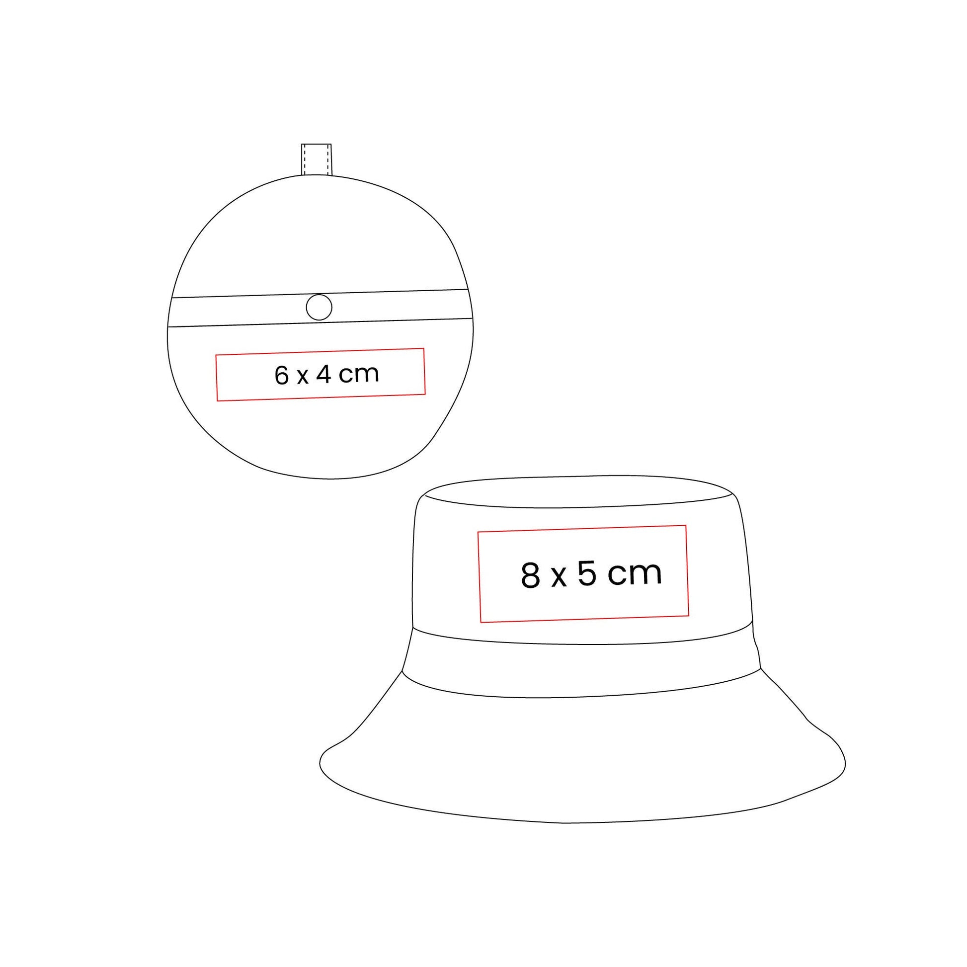 SOMBRERO PLEGABLE HATTU - Imagen Vectorial