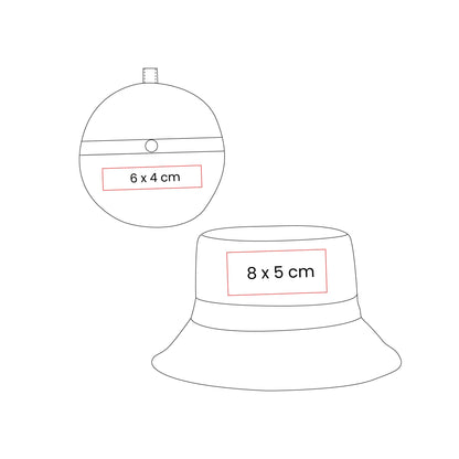 SOMBRERO PLEGABLE HATTU - Imagen Vectorial