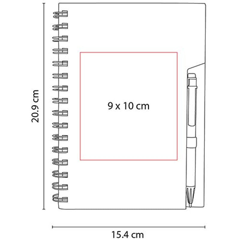 Libreta antlia – artículo promocional personalizado en Monterrey | PROMOTIENDA