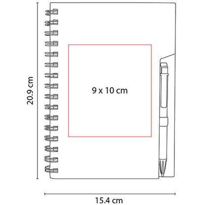 Libreta antlia – artículo promocional personalizado en Monterrey | PROMOTIENDA