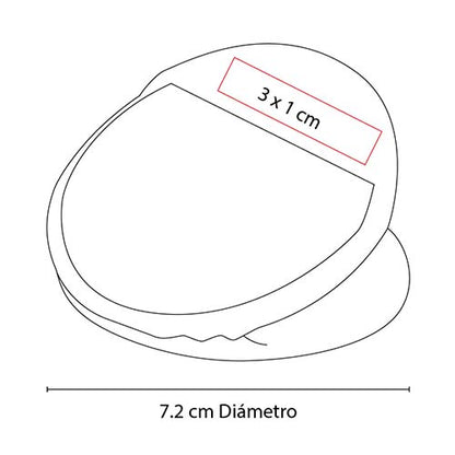 CLIP PORTA NOTAS CARVI - Imagen Vectorial