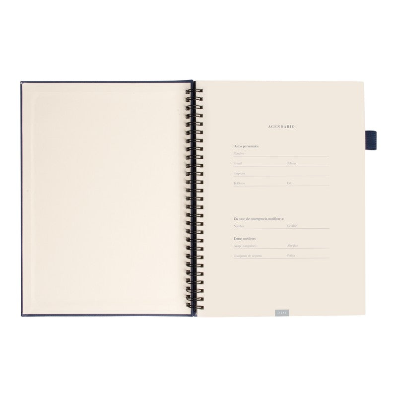 Libreta agendario borges – artículo promocional personalizado en Monterrey | PROMOTIENDA