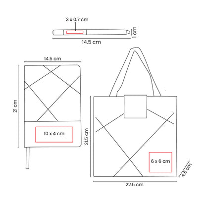 SET DE LIBRETA TIMANTTI - Imagen Vectorial