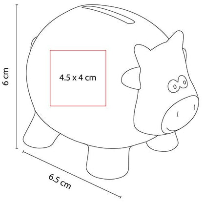 ALCANCIA COW - Imagen Vectorial