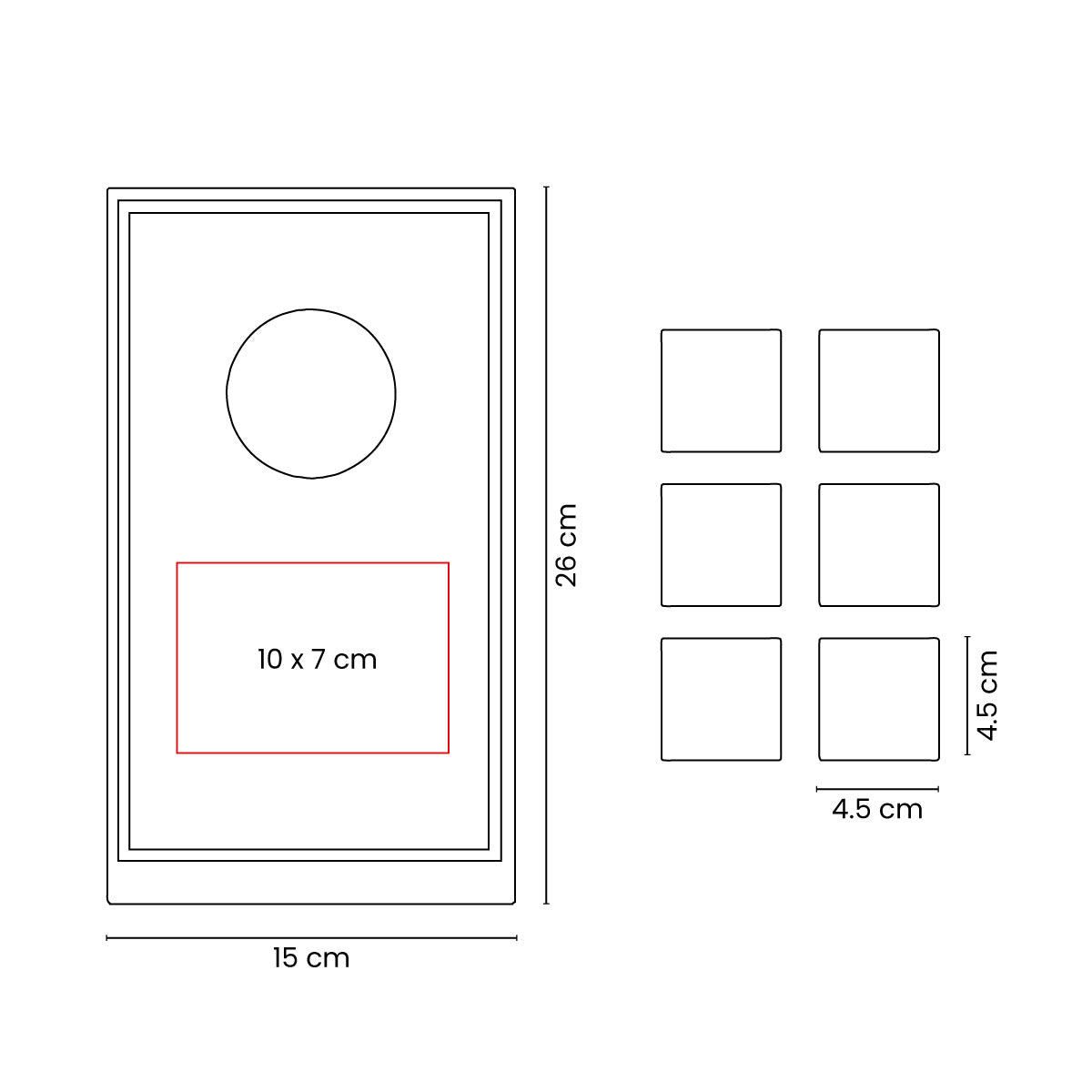 JUEGO CORNHOLE TAKOAN - Imagen Vectorial