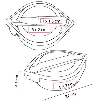 LONCHERA BENTO - Imagen Vectorial