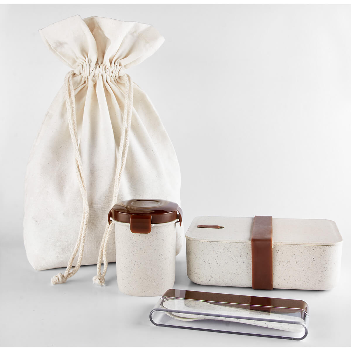 SET DE LONCHERA ECO THUN - BEIGE  - img 7