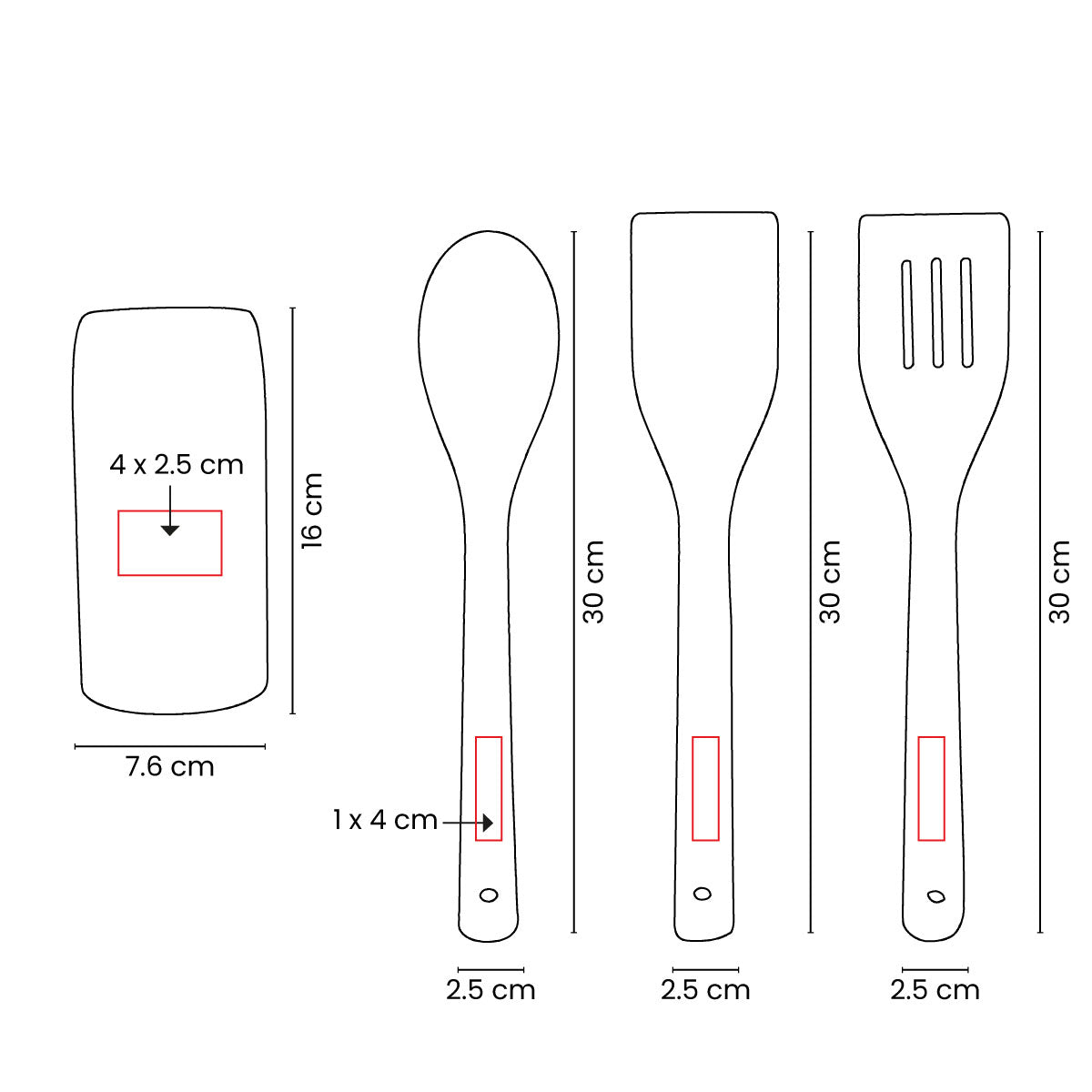 AVIVA UTENSILS SET
