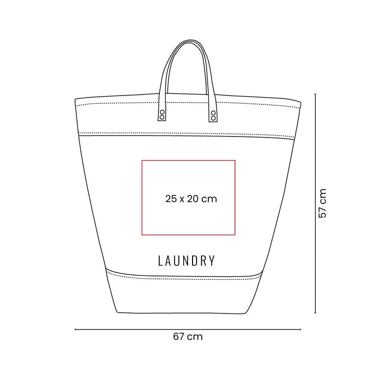 Cesto para ropa zoe – artículo promocional personalizado en Monterrey | PROMOTIENDA