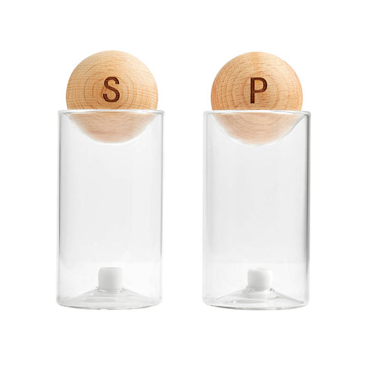 BENITO SALT AND PEPPER SHAKERS SET