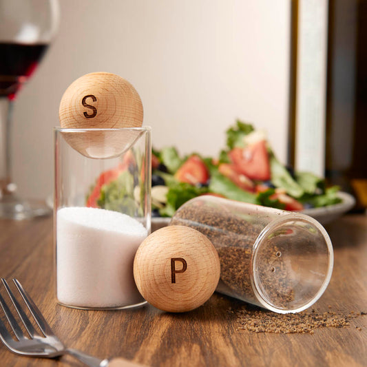 BENITO SALT AND PEPPER SHAKERS SET