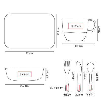 ZEKE INDIVIDUAL DINNERWARE