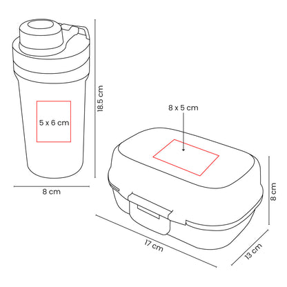 SET DE LONCHERA GREGORY - Imagen Vectorial