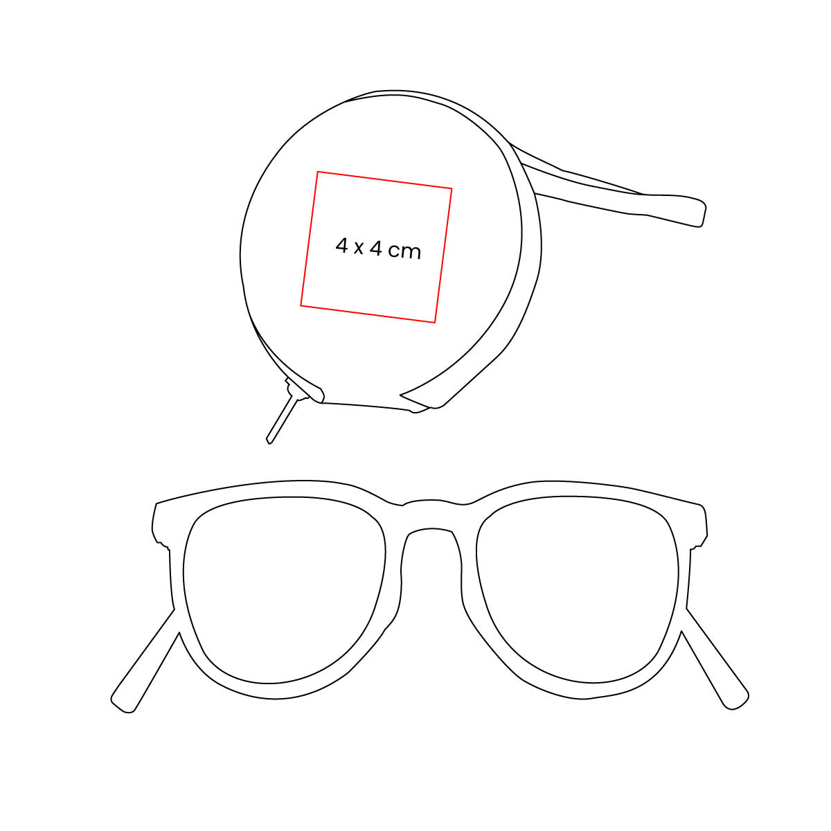 LENTES FOLDY - Imagen Vectorial