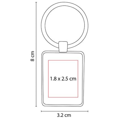LLAVERO LIBANO - Imagen Vectorial