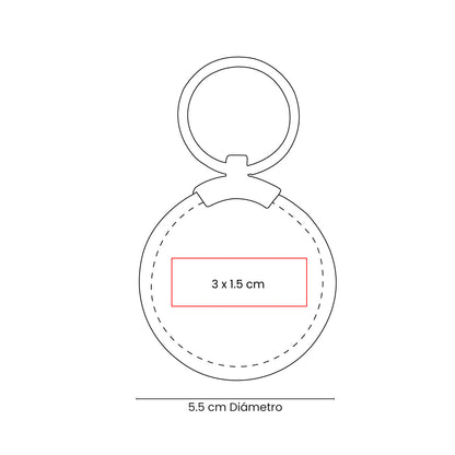 LLAVERO RUNDER - Imagen Vectorial