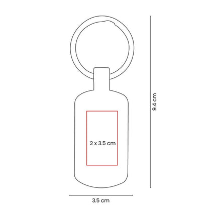 Llavero lustro – artículo promocional personalizado en Monterrey | PROMOTIENDA
