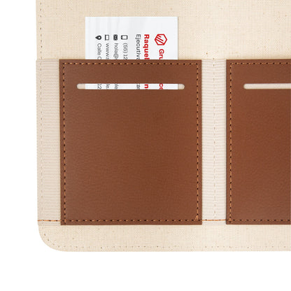 CARPETA JOYCE - HUESO  - img 6