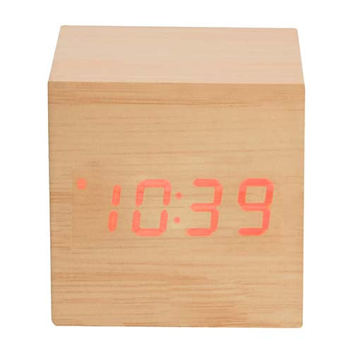 RELOJ TIME CUBE - BEIGE  - img 1