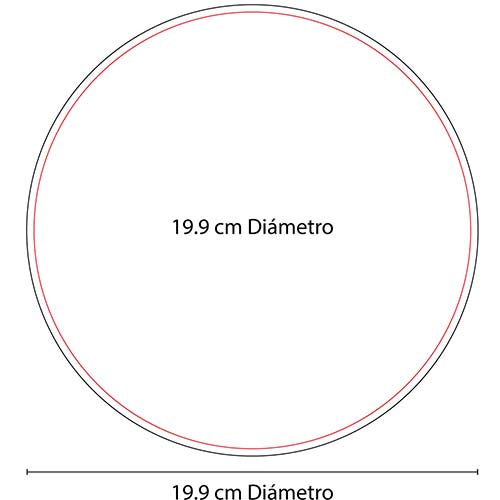 MOUSE PAD REDONDO - Imagen Vectorial