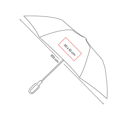 PARAGUAS BRUNEI - Imagen Vectorial