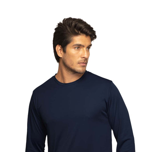 DRY-FIT MEN'S LONG SLEEVE SPORTS T-SHIRT