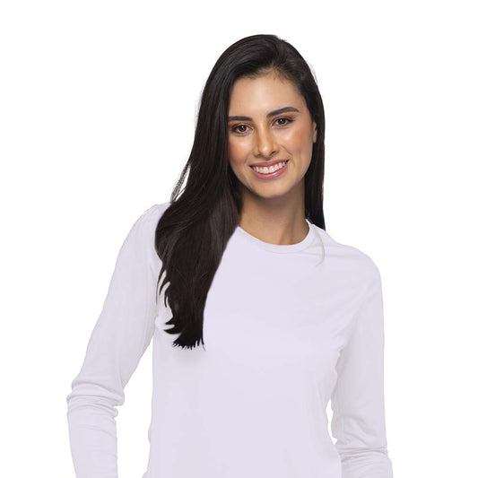 DRY-FIT WOMEN'S LONG SLEEVE SPORTS T-SHIRT