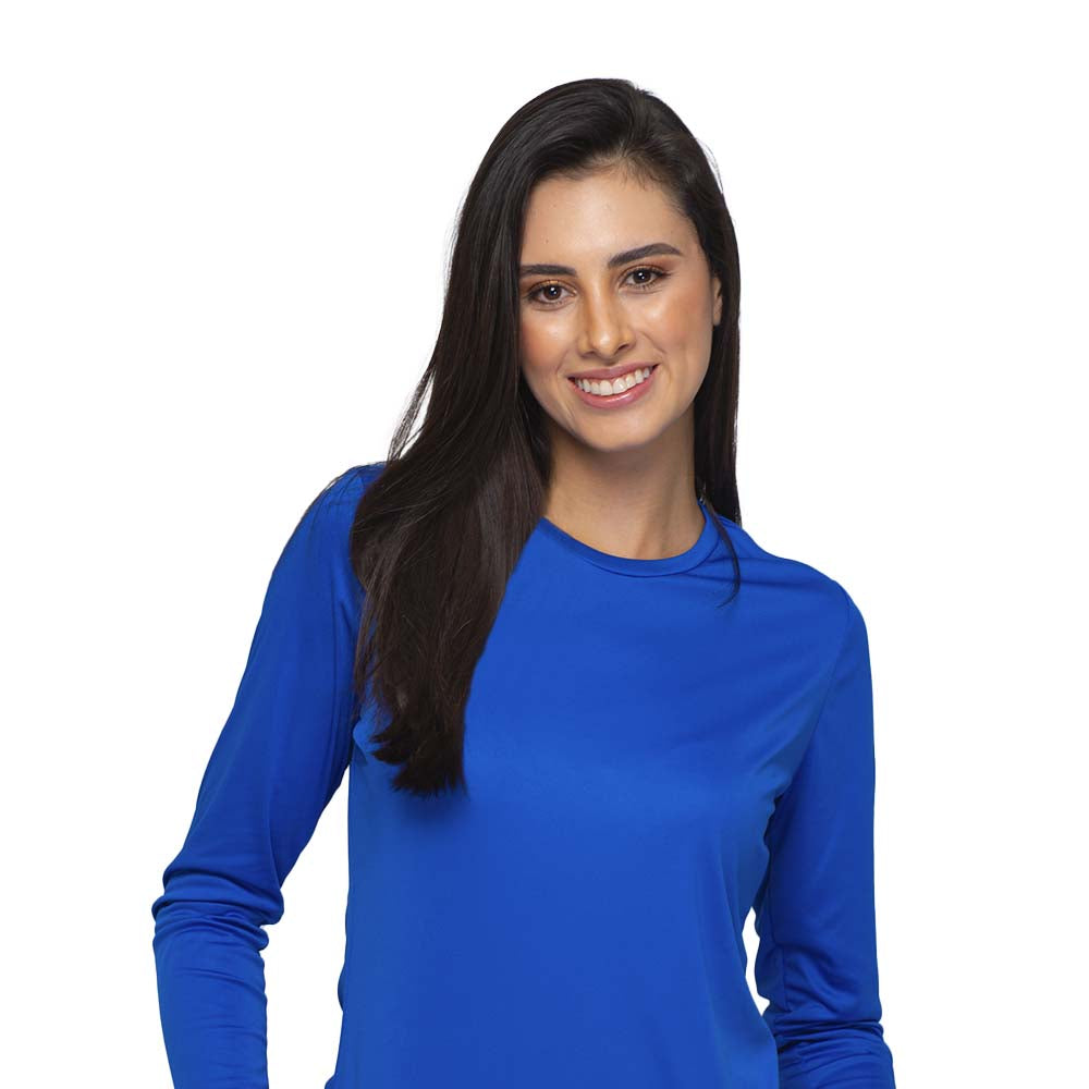 PLAYERA DEPORTIVA DRY-FIT DAMA MANGA LARGA