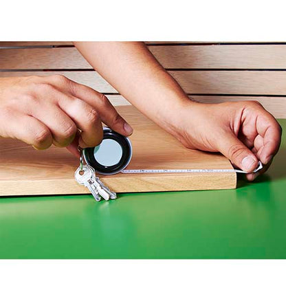 WHEEL TAPE MEASURE KEYCHAIN