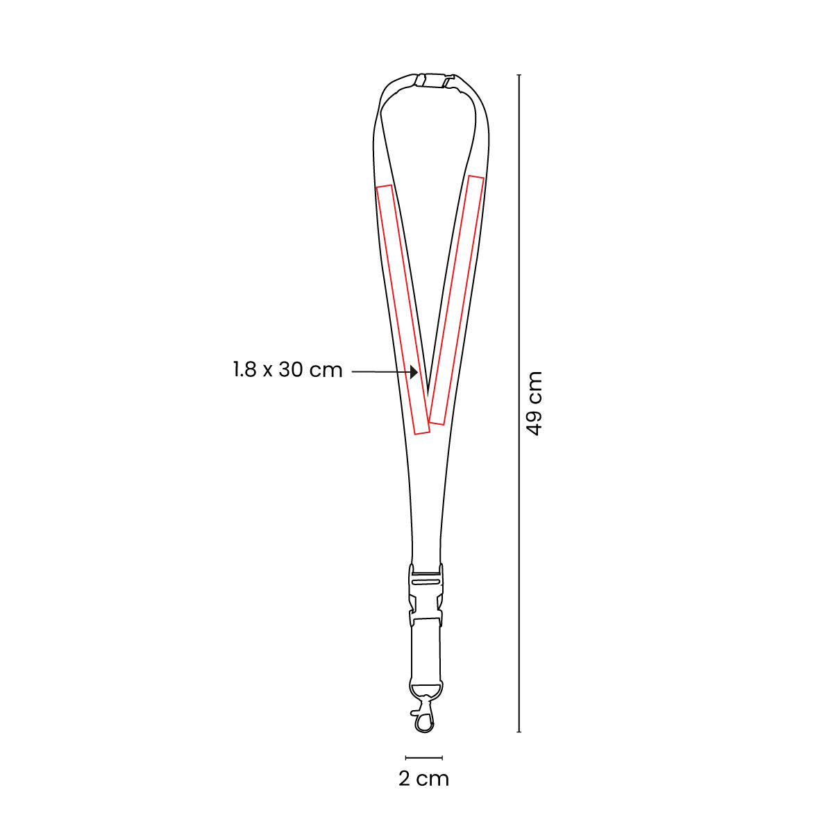 JASNY ECO BADGE HOLDER