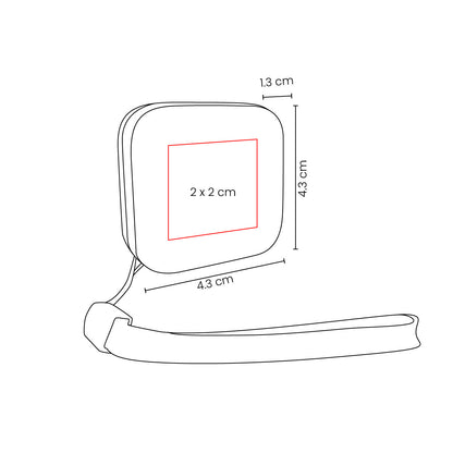 LLAVERO FLEXÓMETRO KANTAV - Imagen Vectorial
