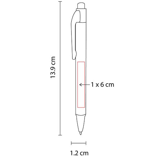 BOLÍGRAFO CHAD - Imagen Vectorial