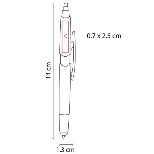 BOLÍGRAFO BONDI - Imagen Vectorial