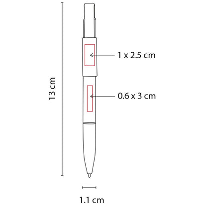 BOLÍGRAFO USB 8 GB ROOT - Imagen Vectorial