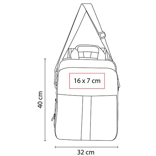 MOCHILA-PORTAFOLIO KRONBERG - Imagen Vectorial