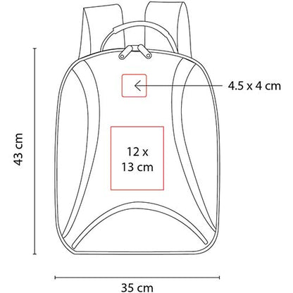 MOCHILA YANGZY - Imagen Vectorial