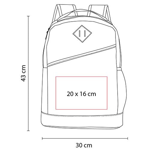 MOCHILA WALLY - Imagen Vectorial