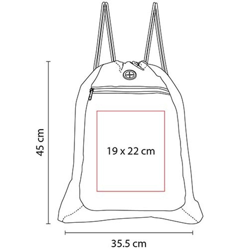 Bolsa-mochila sunet – artículo promocional personalizado en Monterrey | PROMOTIENDA