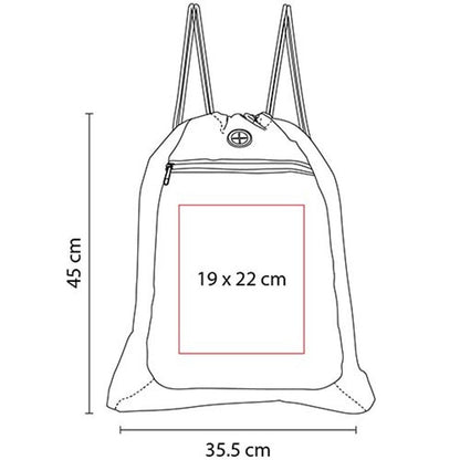 Bolsa-mochila sunet – artículo promocional personalizado en Monterrey | PROMOTIENDA