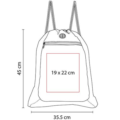 BOLSA-MOCHILA SUNET - Imagen Vectorial
