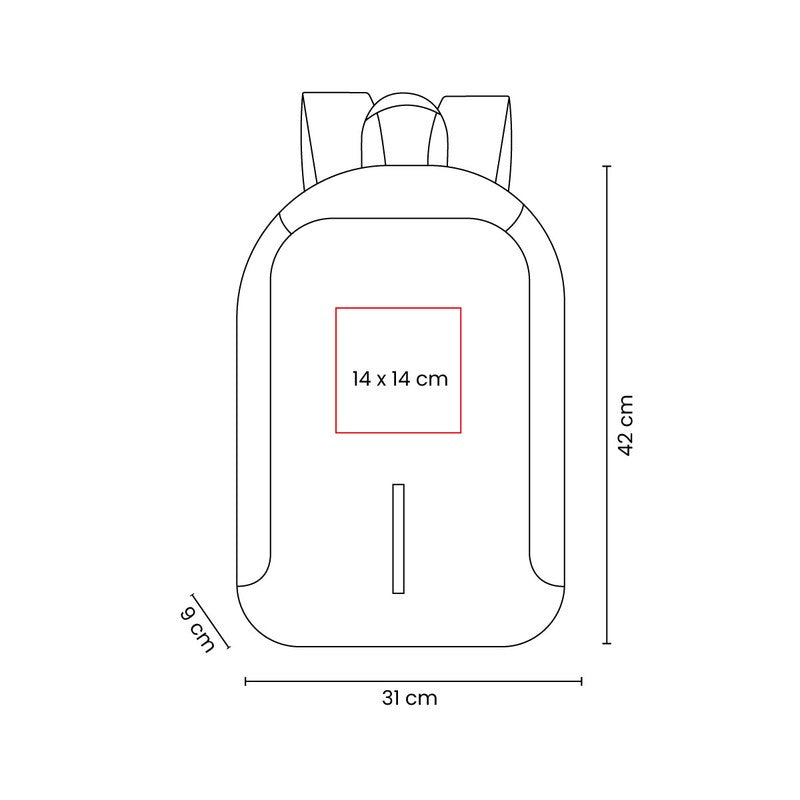 Mochila kongur – artículo promocional personalizado en Monterrey | PROMOTIENDA